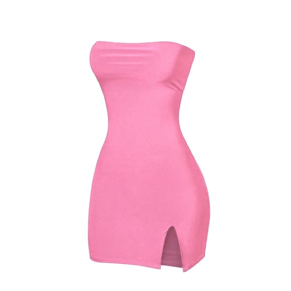 REVOLVE Dresses & Skirts - Pink strapless mini stress